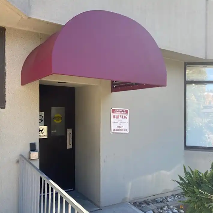 fixed awning