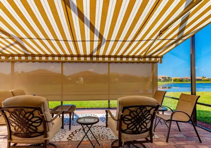 awning design with valance