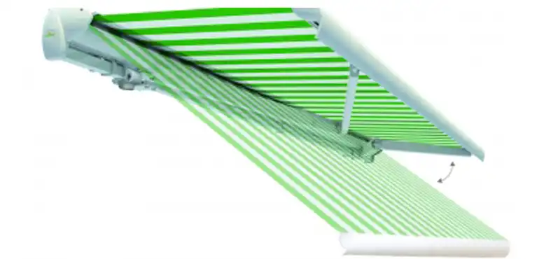 fixed electric awning