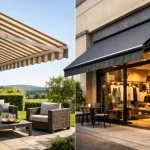 Retractable Awnings for Patios and Stores