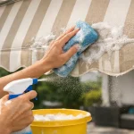 How to Clean Awning Fabric Without Damage